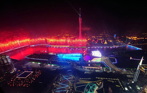 The Asian Games shine on LED Landscape Lighting